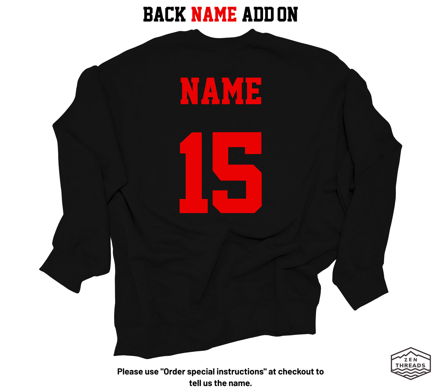 East Sac Blaze Crewneck Sweatshirt Adult & Youth