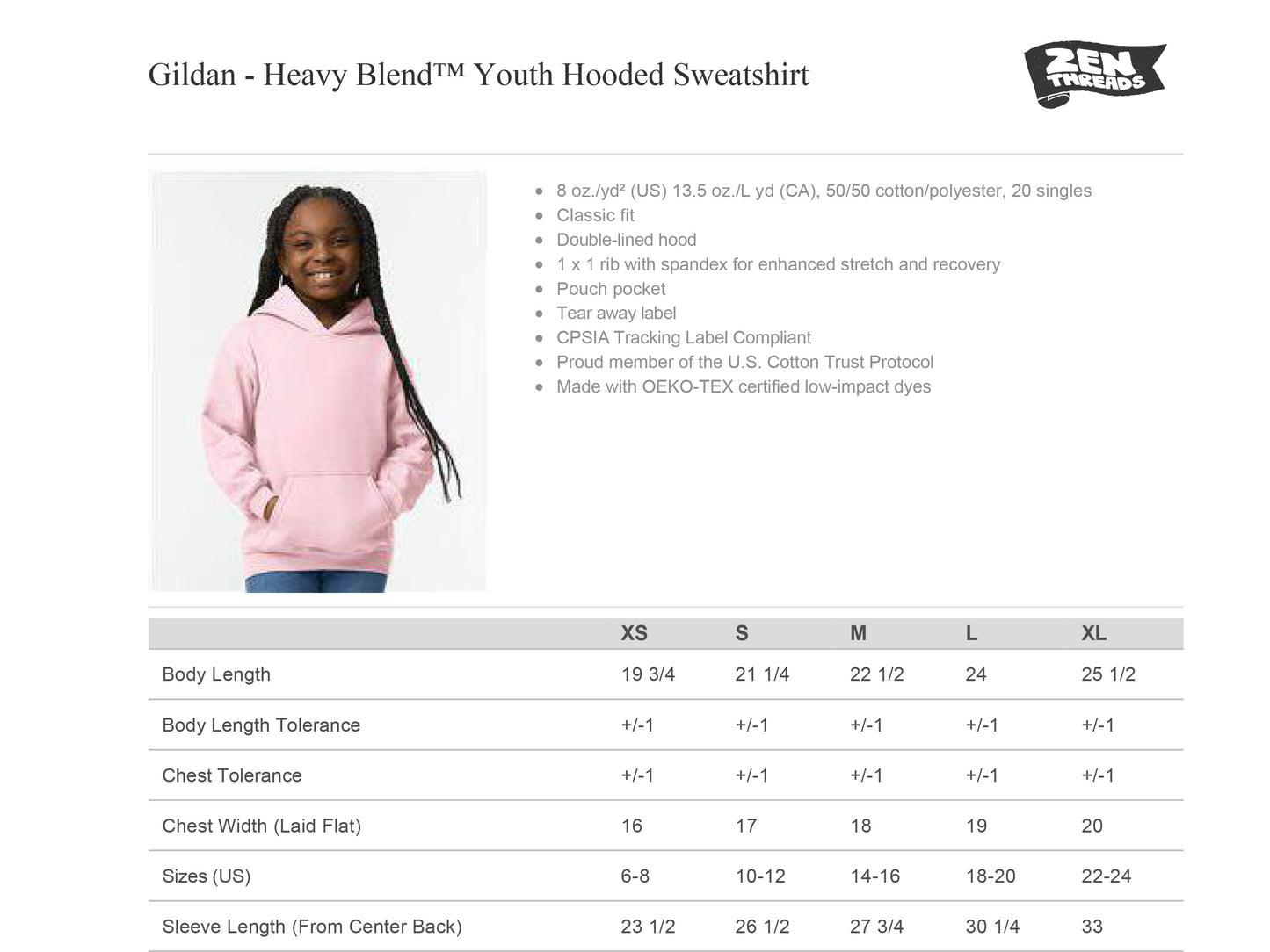East Sac Blaze Adult & Youth Pullover Hooded Sweatshirt