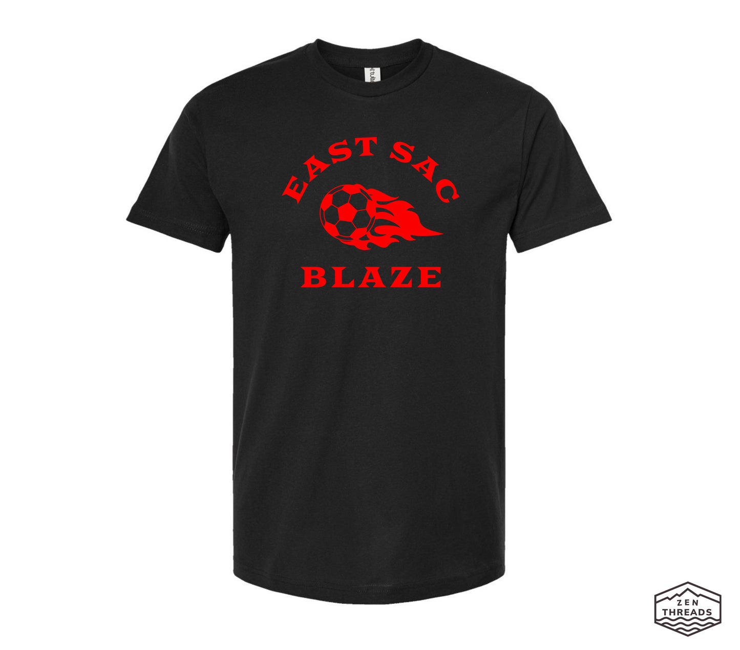 East Sac Blaze Softstyle Adult & Youth Tee