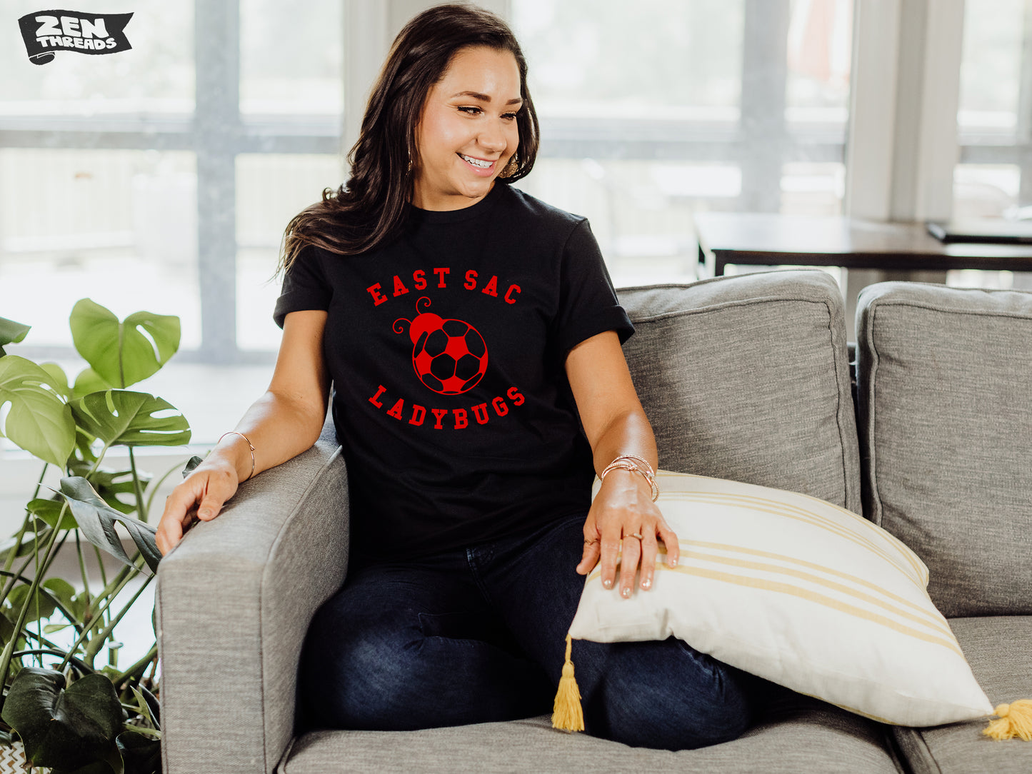 Pre-Order East Sac Ladybugs Softstyle Adult & Youth Tee