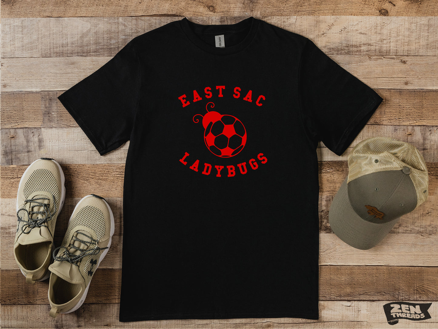 Pre-Order East Sac Ladybugs Softstyle Adult & Youth Tee