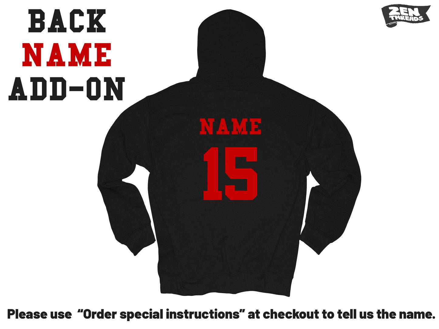 East Sac Blaze Adult & Youth Pullover Hooded Sweatshirt