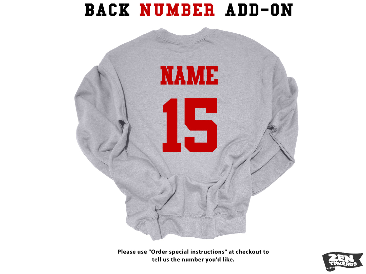 Pre-Order East Sac Badgers Crewneck Sweatshirt