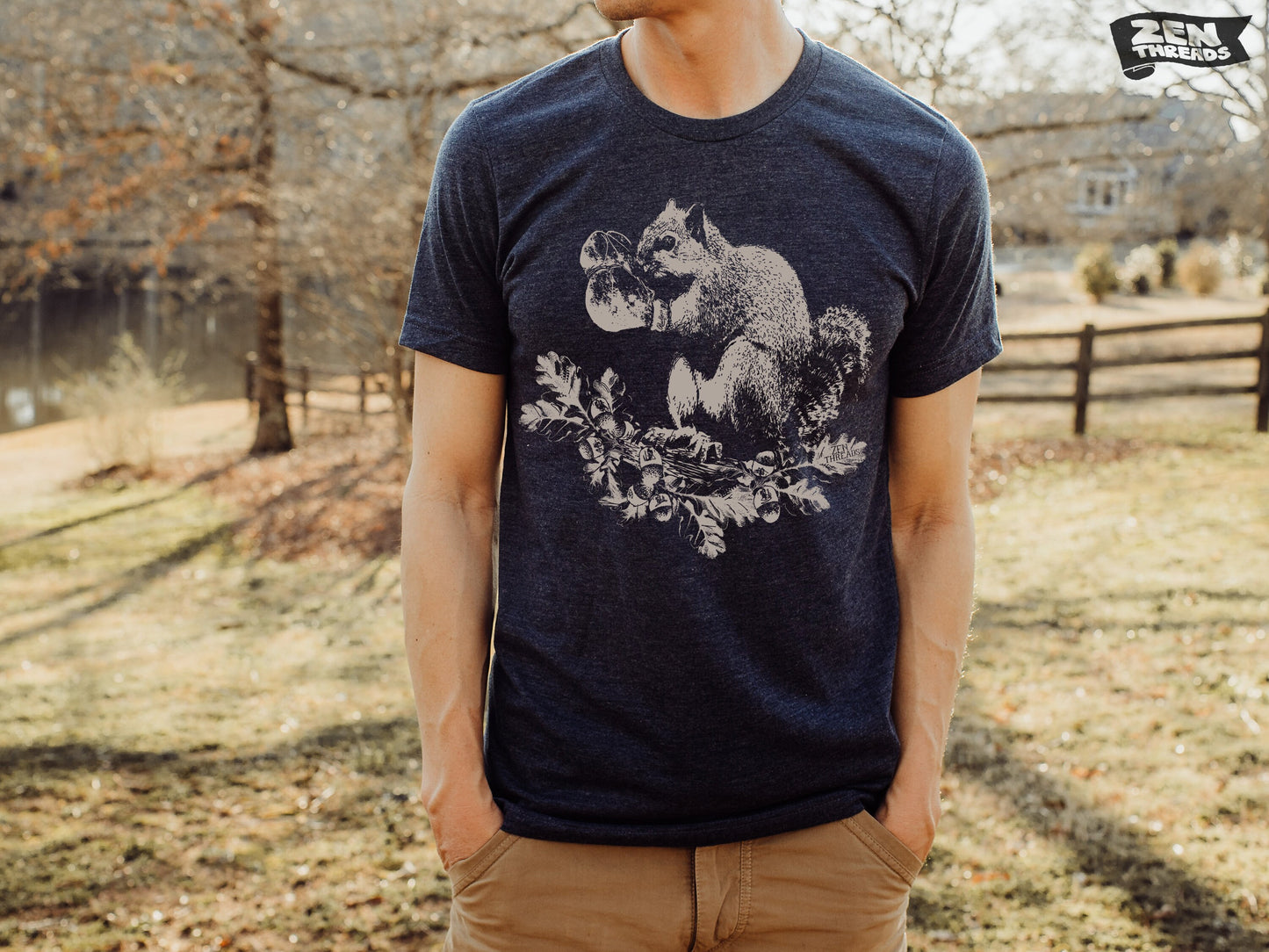 Boxing SQUIRREL Unisex T Shirt mens women's custom color printed tee boxer gift adventure illustration print tee funny animal theme