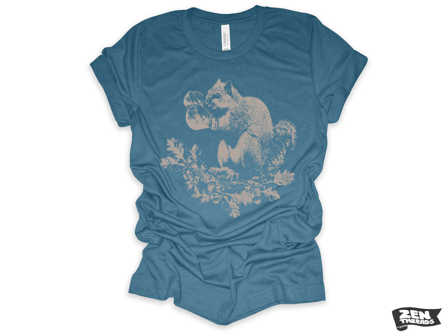 Boxing SQUIRREL Unisex T Shirt mens women's custom color printed tee boxer gift adventure illustration print tee funny animal theme