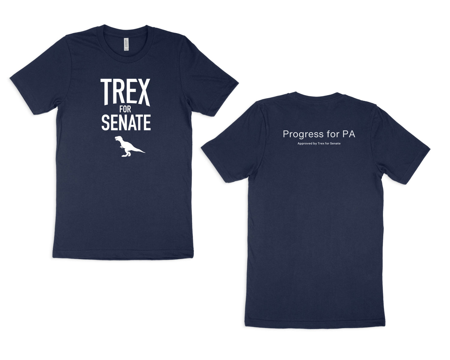 TREX For Senate Bella Canvas T-Shirts | Unisex, Pre-Shrunk, Eco-Friendly Comfort Tees