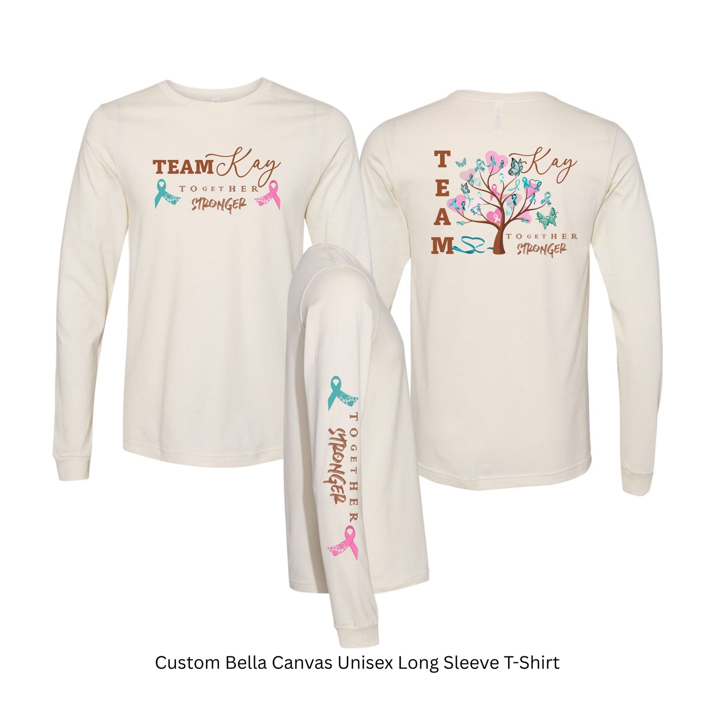 Team Kay - Unisex Bella Canvas Long Sleeve Tee