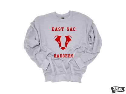 Pre-Order East Sac Badgers Crewneck Sweatshirt