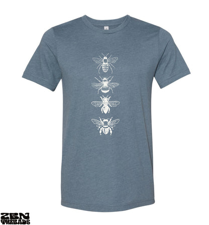 BEES Unisex T Shirt custom color Bella Canvas gardening shirt