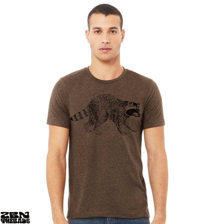 Raccoon Nocturnal Wildlife T-Shirt for Men & Women