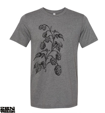 HOPS Brewing Custom Color Printed T-Shirt - Unisex Bella Canvas Men's Women's Tee