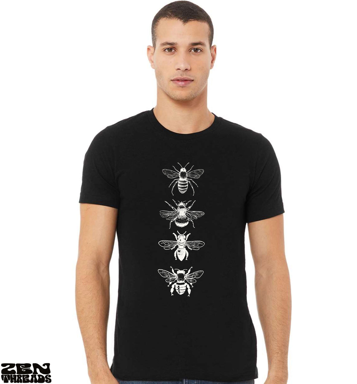 BEES Unisex T Shirt custom color Bella Canvas gardening shirt