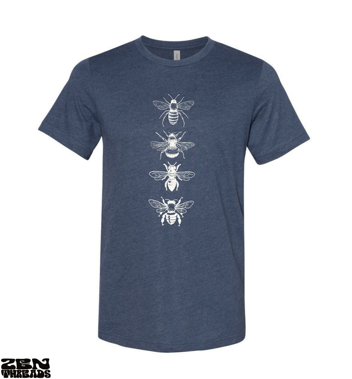 BEES Unisex T Shirt custom color Bella Canvas gardening shirt