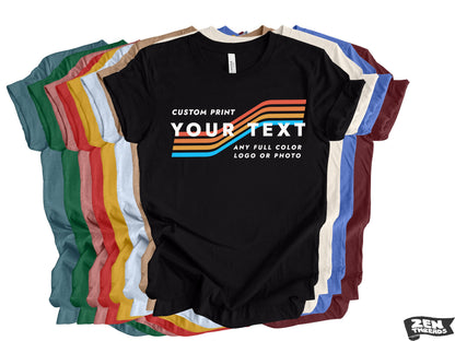 Custom Unisex Bella Canvas T-Shirt: Full Color Print, Personalized Design