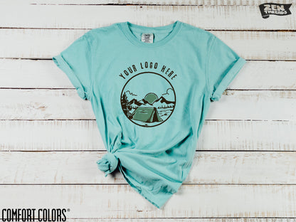 Custom Comfort Colors T-Shirt: Full Color Art, Logo, Photo Print