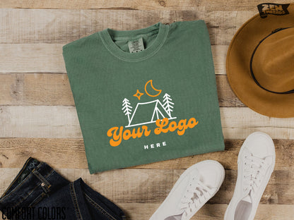 Custom Comfort Colors T-Shirt: Full Color Art, Logo, Photo Print