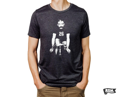 HANDLEBARS Unisex Bella Canvas T Shirt mens women's zen threads cyclist fixed gear bike cycling bicycle racing vintage design mustache gift