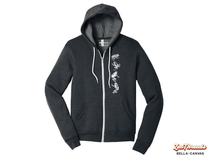 FROGS Classic Unisex Fleece Hoody - Soft and Stylish Sweatshirt Bella Canvas Full Zip