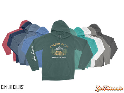 Custom Comfort Colors Pullover Unisex Hoodie: Personalized Photo Art sweatshirt Style 1567