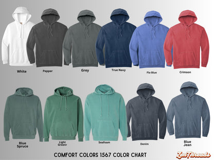 Custom Comfort Colors Pullover Unisex Hoodie: Personalized Photo Art sweatshirt Style 1567