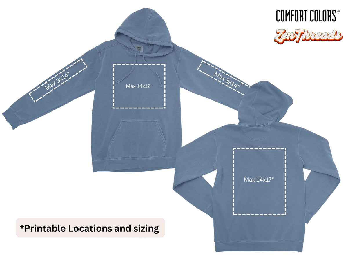 Custom Comfort Colors Pullover Unisex Hoodie: Personalized Photo Art sweatshirt Style 1567