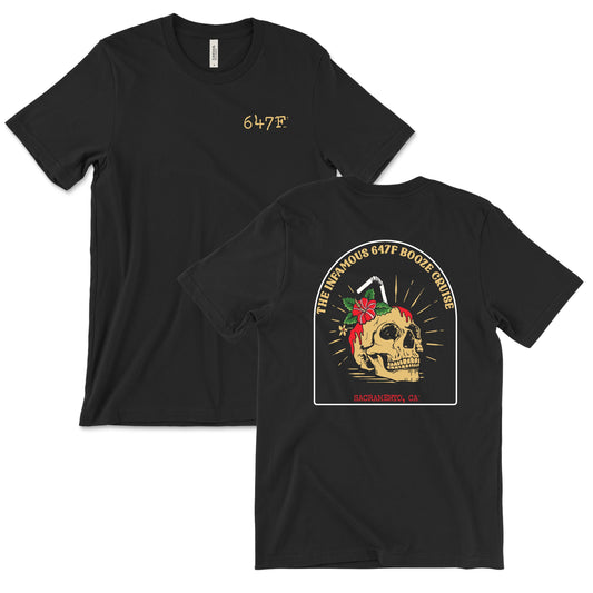 647F Sacramento Booze Cruise Tee - Bella Canvas Unisex T-Shirt