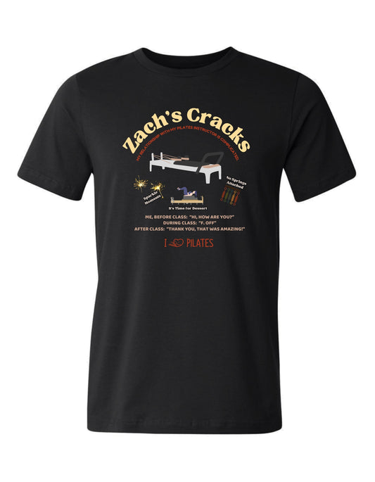 Custom Zach's Cracks Pilates - Unisex Bella Canvas Tee
