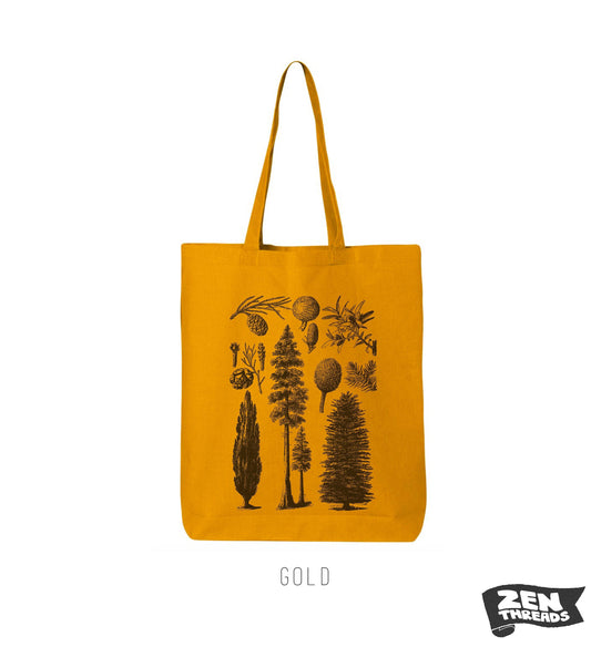 Pines and Trees Collection Eco-Friendly Market Tote Bag printed (Ships FREE!)