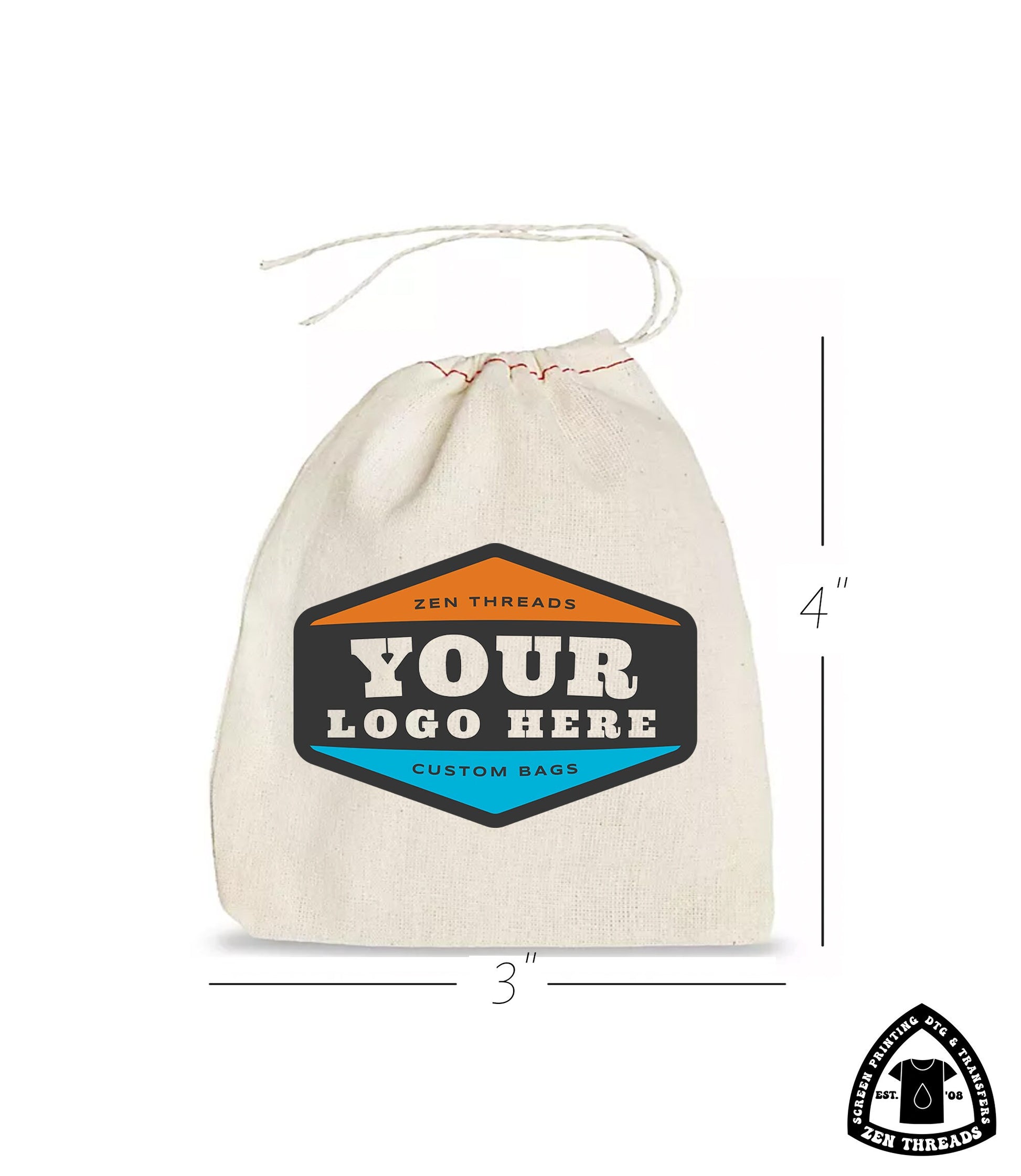 Drawstring Custom Printed Logo Jewelry Cute Pouch - China Pouch Bag and  Shopping Bag price